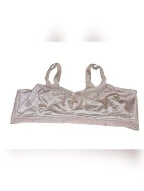 Wacoal Rose Dust Back Appeal Wire Free Bra Size 40DD